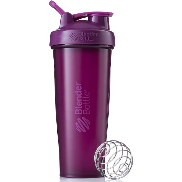 Blender Bottle Shaker Classic Loop Color 940 Ml Purple