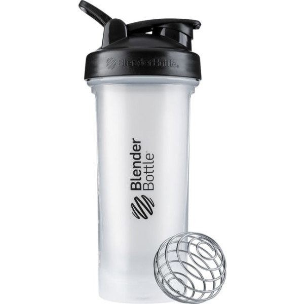 Blender Bottle Shaker Classic Loop Pro 820 Ml Negro Claro