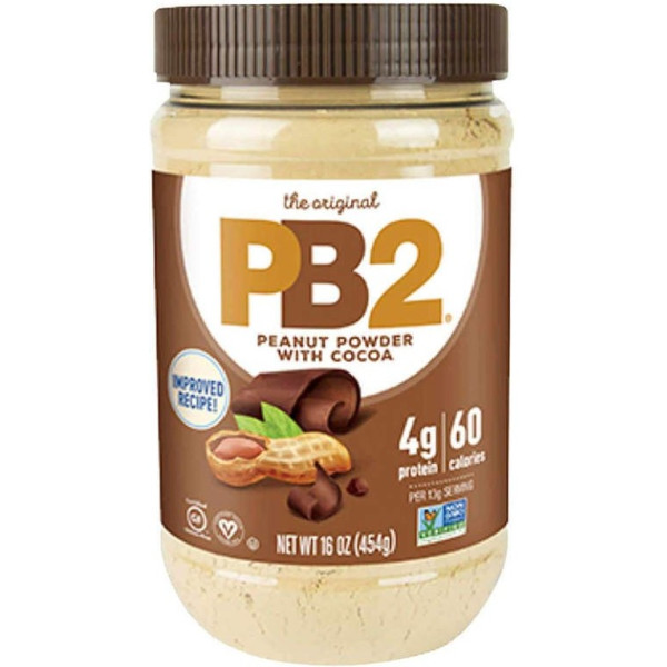 Pb2 Foods Defatted Chocolate-Peanut Cream Powder 454 Gr