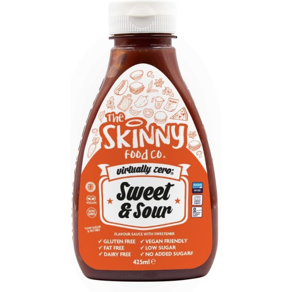 Skinny Food Salsa Dulce - Amargo 425 Ml