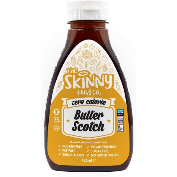 Skinny Food Butterscotch-Sirup 425 ml