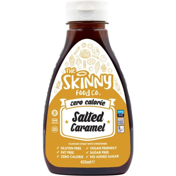 Skinny Food Salted Caramel Syrup 425 Ml