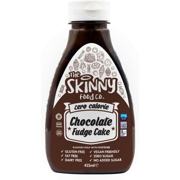 Magere Voedingssiroop Chocolade Fudge 425 Ml