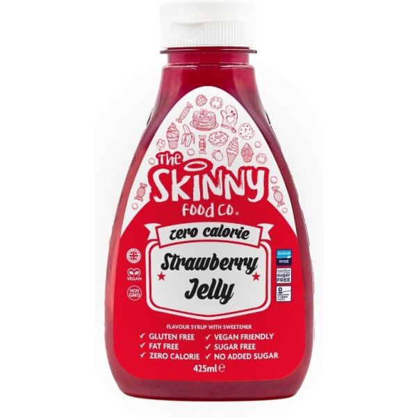 Skinny Food Erdbeersirup 425 ml
