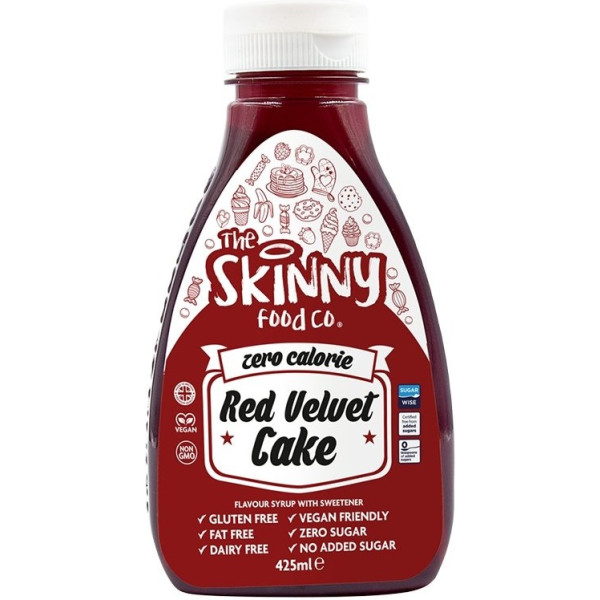 Skinny Food Sirop Velours Rouge 425 Ml
