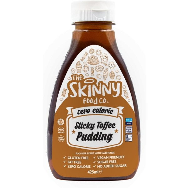 Magere Voedselsiroop Sticky Toffee Pudding 425 Ml