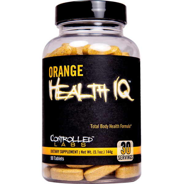 Laboratoires contrôlés Orange Health Iq 90 onglets