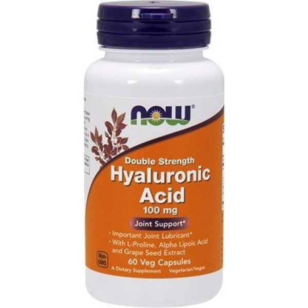 Maintenant Acide Hyaluronique 100 Mg Double Force 60 Caps