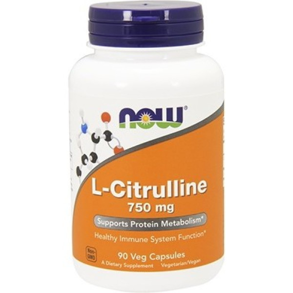 Agora L-citrulina 750 mg 90 cápsulas