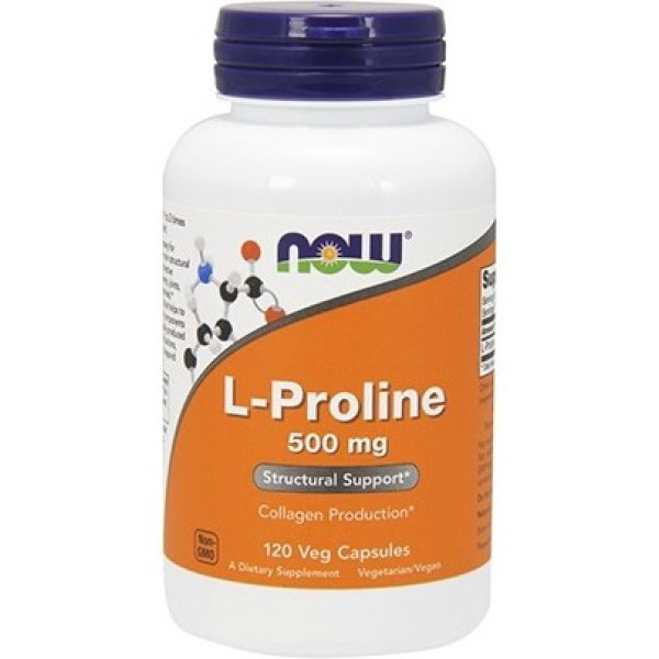Agora L-prolina 500 mg 120 cápsulas