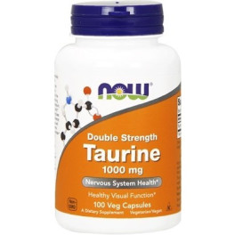 Now Taurine 1000 Mg 100 Caps