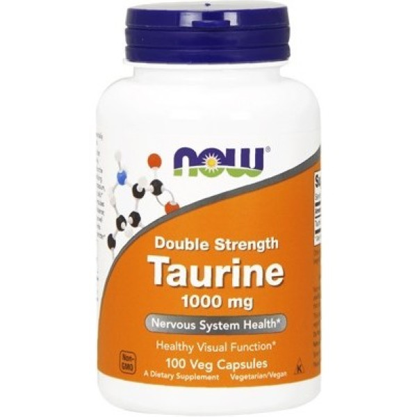 Now Taurine 1000 Mg 100 Caps