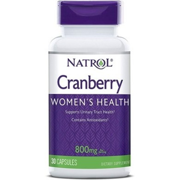 Natrol Cranberry 800 mg 30 cápsulas