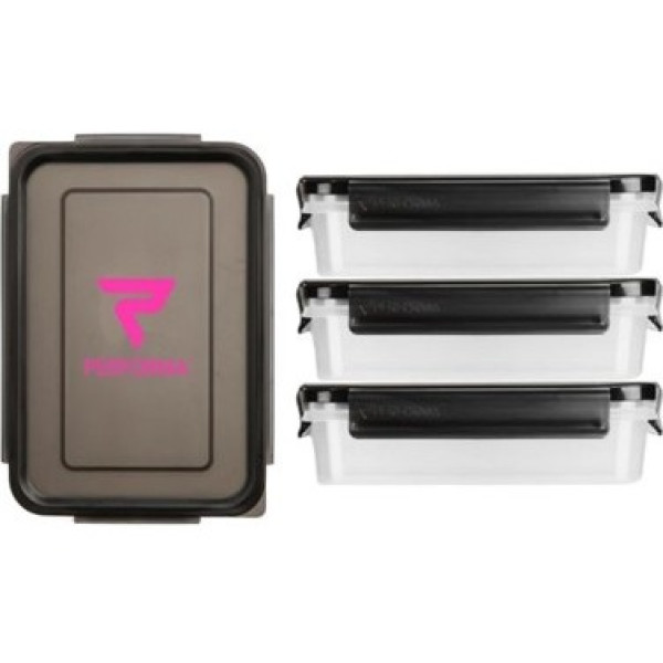 Performa Shakers Tupper Performa Rosa 3 Uds X 710 Ml