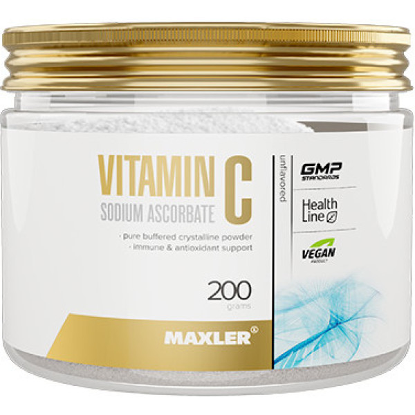 Maxler Vitamina C Sodio Ascorbato 200 Gr