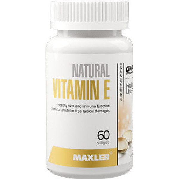Maxler Vitamin E 60 Caps