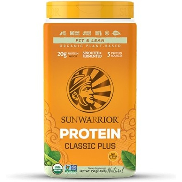 Sunwarrior Proteína Classic Plus Organic 750 Gr