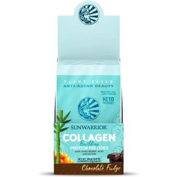 Sunwarrior Collagen Building Protein Peptides Sachets 12 Enveloppes X 25 Gr