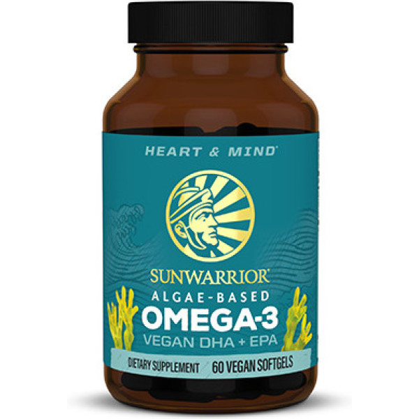Sunwarrior Omega 3 Veganistisch Dha + Epa 60 Caps