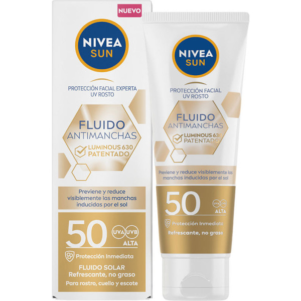 Nivea Sun Fluido Facial Antimanchas Spf 50 40 ml Unissex