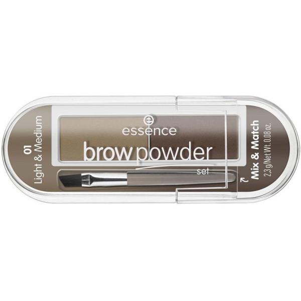 Essence Brow Powder Powder For Sopracciglia 01-light & Medium 23 Gr Donna