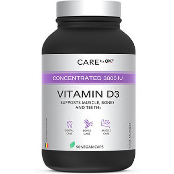 Qnt Nutrition Vitamine D3 3000 UI 90 Gélules
