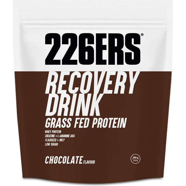 226ERS RECOVERY DRINK 500 GR - Frullato Senza Glutine Per Il Recupero Muscolare - A Basso Contenuto Di Zuccheri / A Basso Contenuto Di Zuccheri - WHEY Milk Whey Protein