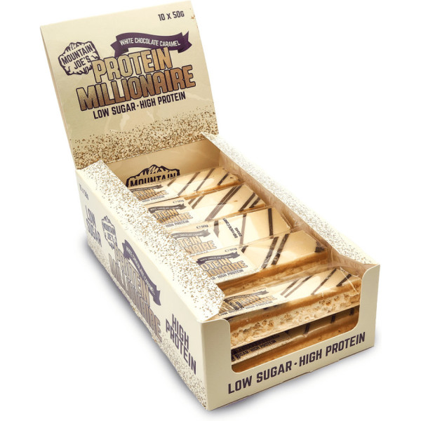 Mountain Joes Protein Millionaire 10 Barritas X 50 Gr