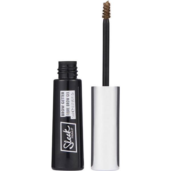 Sleek Eyebrow Getter fiber wenkbrauwgel middenbruin 5 ml Vrouw