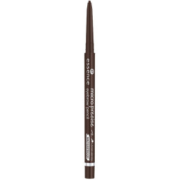 Lápis de sobrancelha à prova d'água Essence Microprecise 03-marrom escuro 005 Gr feminino