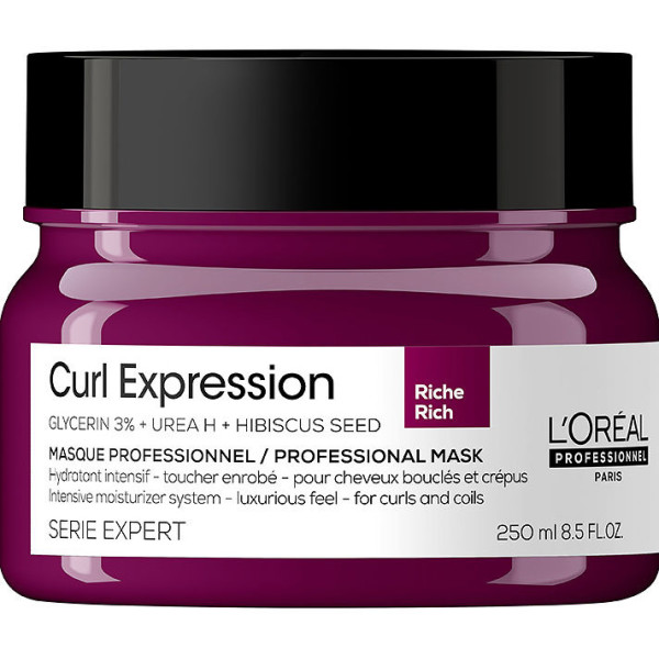 Maschera professionale L'Oreal Expert Professionnel Curl Expression 250 ml unisex