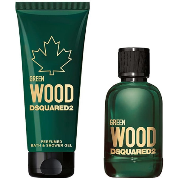 Dsquared2 Green Wood Lote 2 Piezas Hombre
