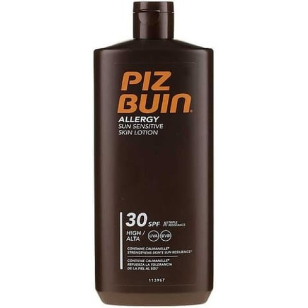 Piz Buin Loção solar hidratante FPS30 400 ml Unissex