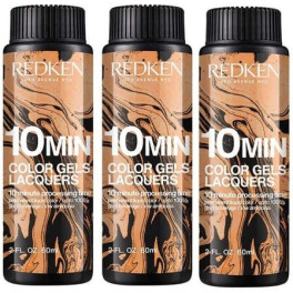 Redken Color Gel Laquer 10 min 4Nn-Café Moído 60 ml x 3 U Unissex