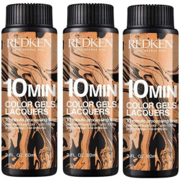 Redken Color Gel Laquer 10 Min 9n-cafe Au Lait 60 Ml X 3 U Unisex