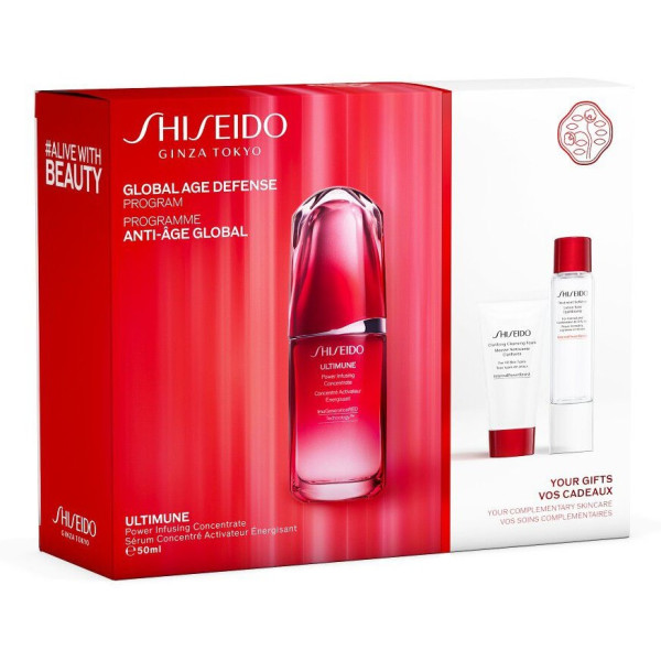 Shiseido Ultimune Power Infusing Concentrate Lote 3 Piezas Unisex