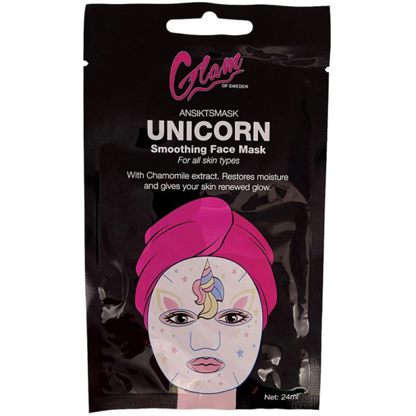 Glam de la máscara para suavizar a Sweden Unicornio de unicornio 24 ml de Mujer