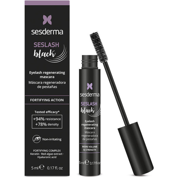 Sesderma Seslash Black Masque régénérant pour les cils Noir 5 Ml Femme