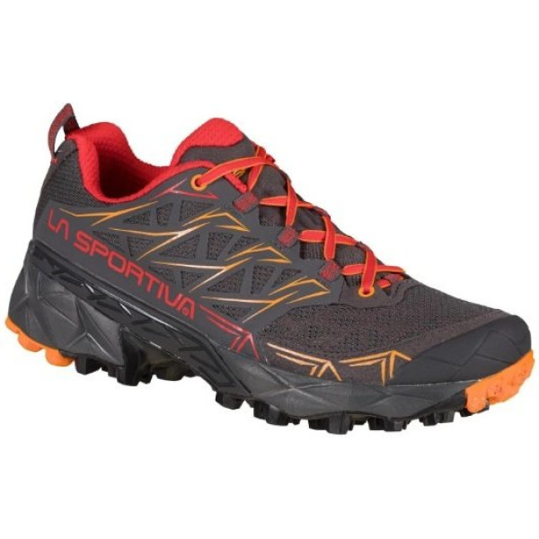 Scarpe La Sportiva Akyra Carbone/rosso Donna