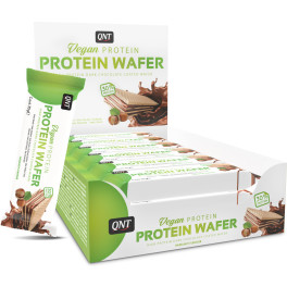 Qnt Nutrition Vegan Protein Wafer Bar 12 Barritas X 35 Gr