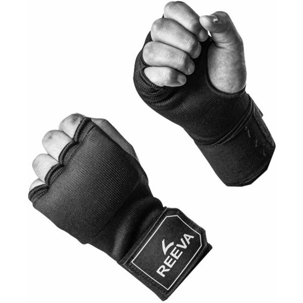 Reeva Guantes De Boxeo Interiores Negro