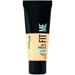 Maybelline Fit Me Matte+poreless Foundation 110 30 Ml Mujer