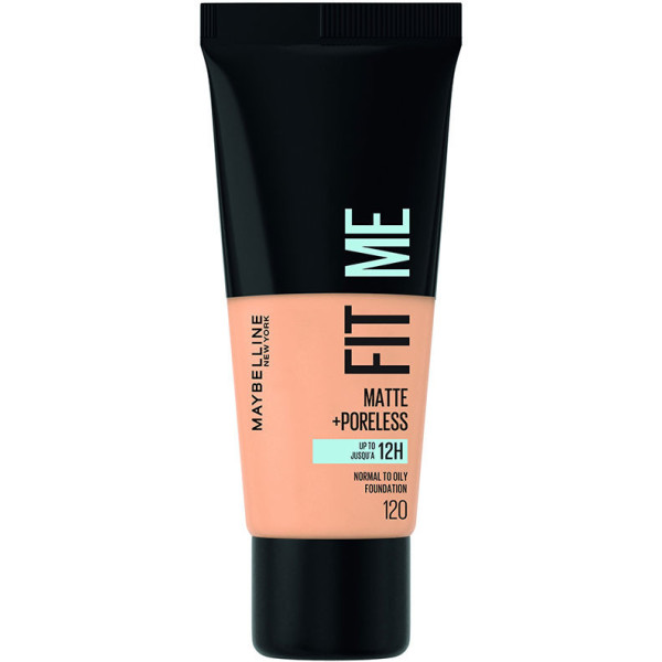 Maybelline Fit Me Fond de Teint Matte+poreless 120 30 Ml Femme