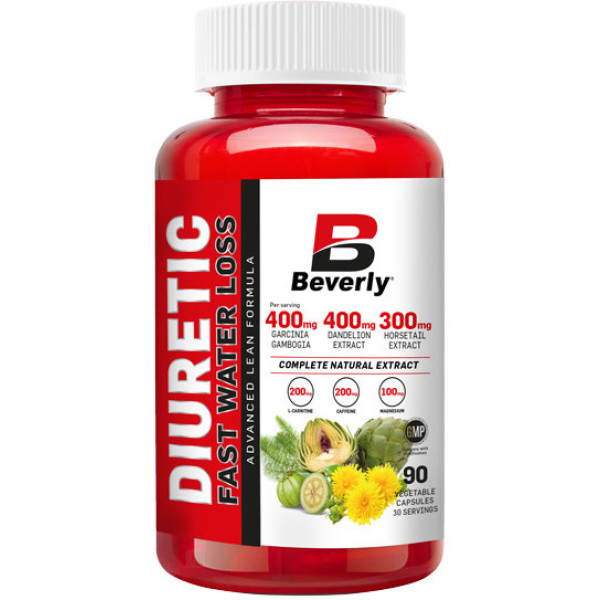 Beverly Nutrition Diureticum Snel waterverlies 90 Vcaps