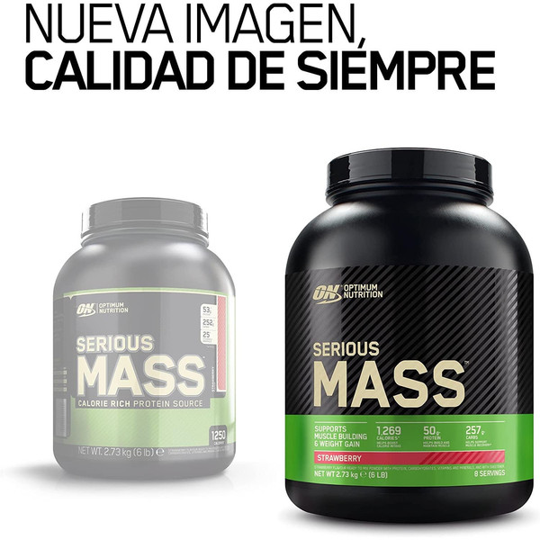 Optimum Nutrition Proteína On Serious Mass 6 Lbs (2,72 Kg)