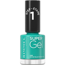 Rimmel London Super Gel Esmalte 98-Dever Blue com você 12 ml