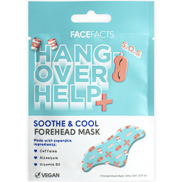 Face Facts Hangover Help+ Maschera per la fronte 12 ml Donna