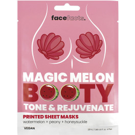 Face Facts Magic Melon Booty Tone & Rejuvenate Masks 25 ml Mujer