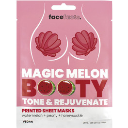 Face Facts Máscaras Magic Melon Booty para tonificar e rejuvenescer 25 ml Mulheres