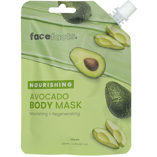 Feiten voor vrouwen Face to Body voedend masker 200 ml